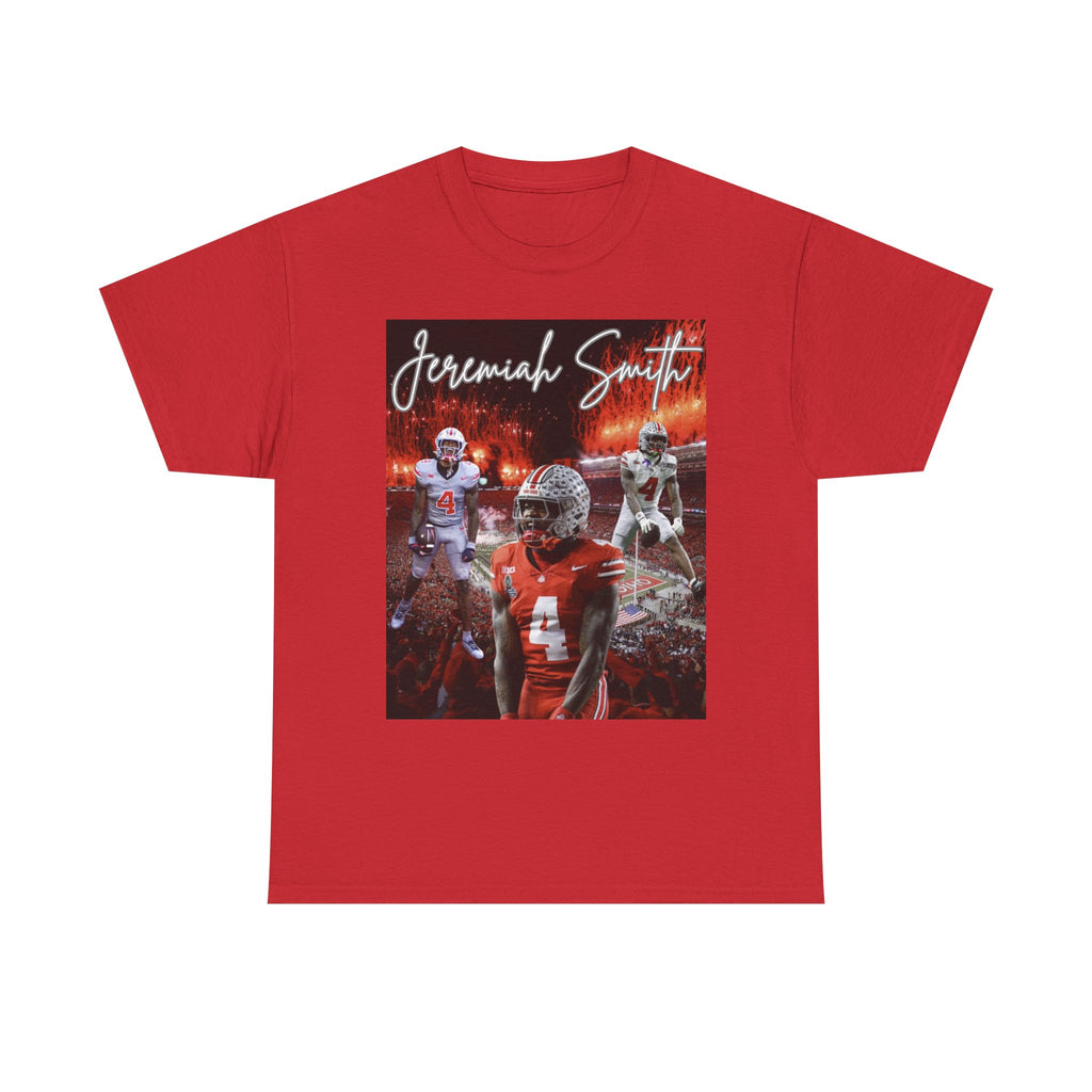 Jeremiah Smith Football T-Shirt, Unisex Heavy Cotton Tee