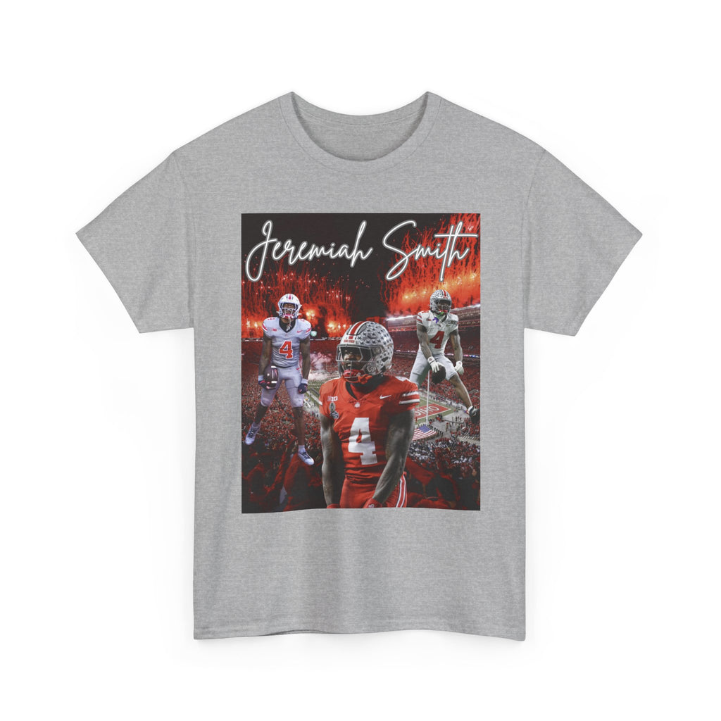 Jeremiah Smith Football T-Shirt, Unisex Heavy Cotton Tee