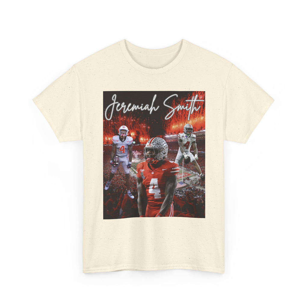 Jeremiah Smith Football T-Shirt, Unisex Heavy Cotton Tee