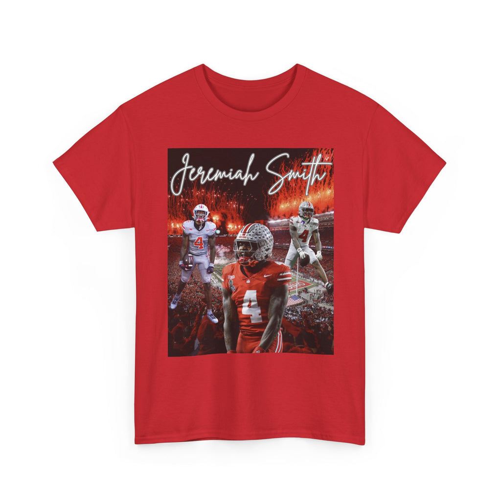 Jeremiah Smith Football T-Shirt, Unisex Heavy Cotton Tee