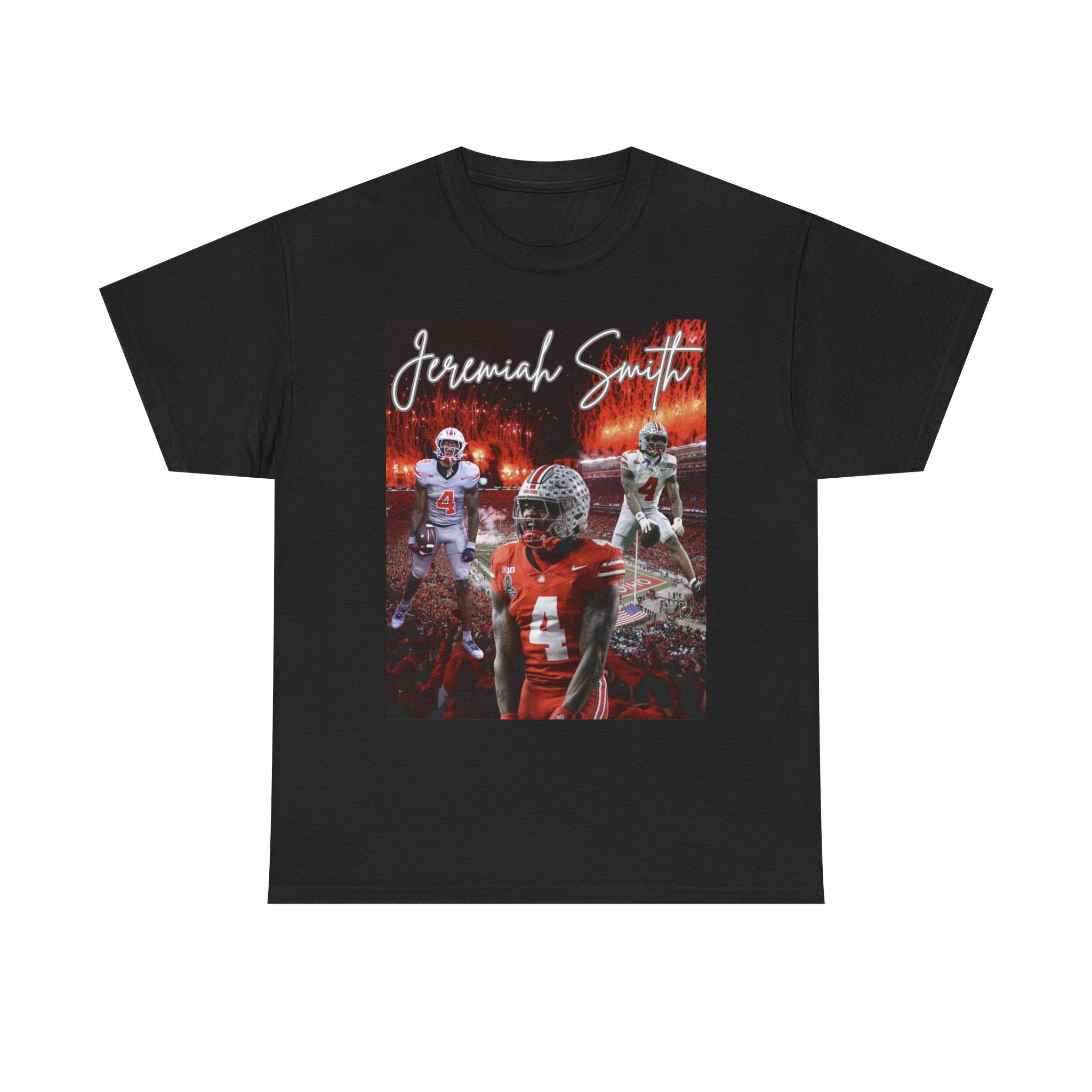 Jeremiah Smith Football T-Shirt, Unisex Heavy Cotton Tee